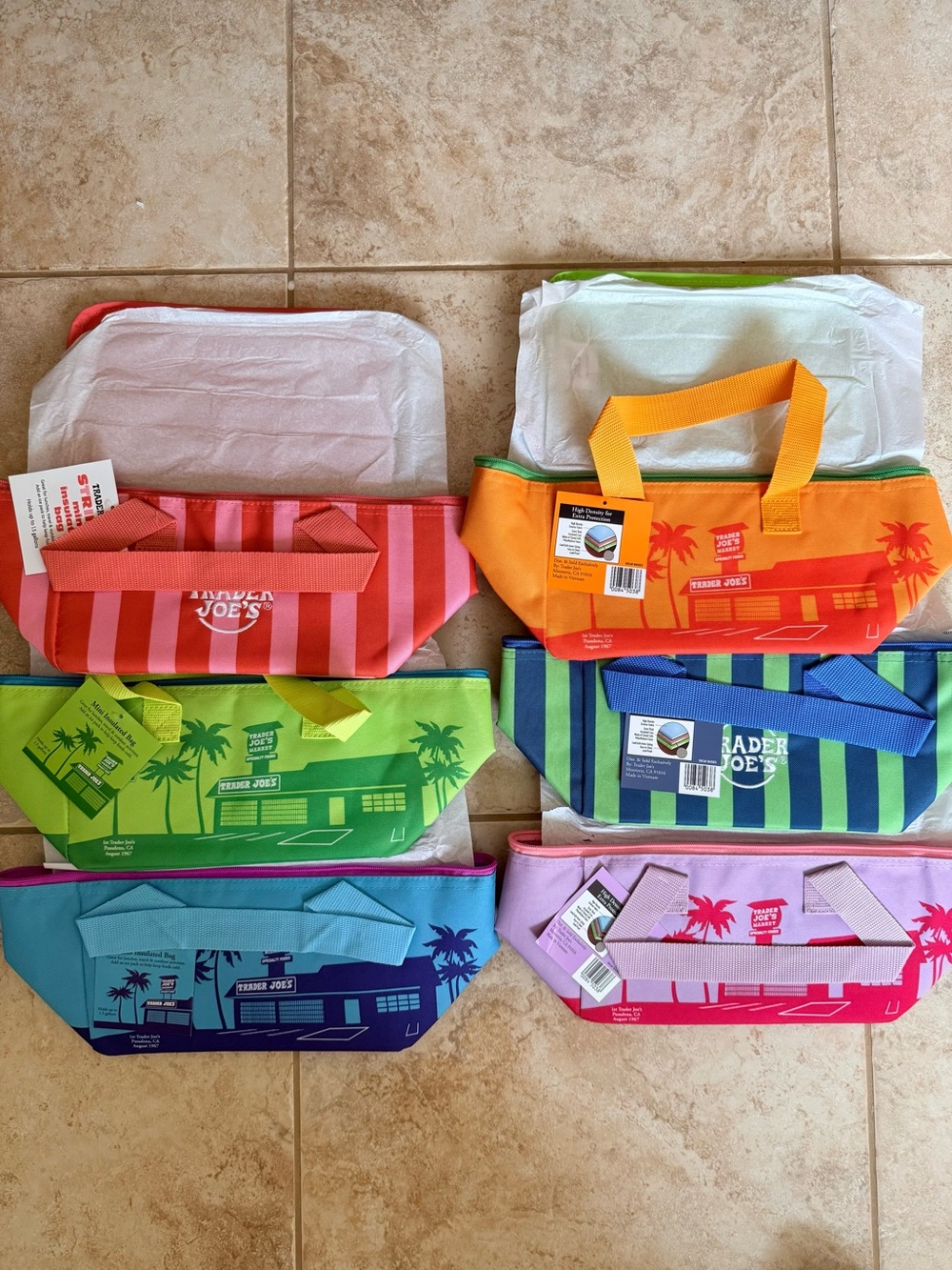 Trader Joe’s 2026 Insulated Lunch Cooler Set – 6 Colors